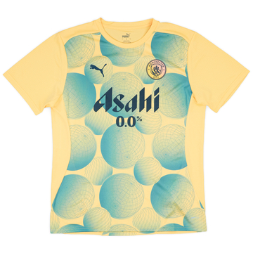 2023-24 Manchester City Player Issue Pre-Match Shirt - As New