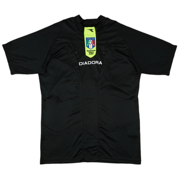 2009-10 Italy Diadora Referee S/S Shirt - 9/10 - (S)