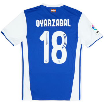 2016-17 Real Sociedad Home Shirt Oyarzabal #18