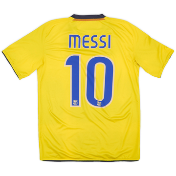 2008-10 Barcelona Away Shirt Messi #10 - 6/10 - (S)