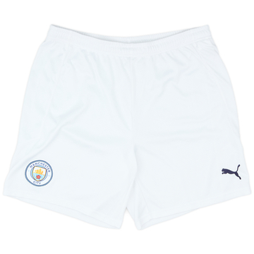 2020-21 Manchester City Home Shorts - 9/10 - (XL)
