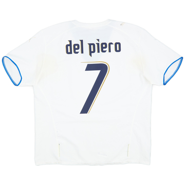 2006 Italy Away Shirt Del Piero #7 - 5/10 - (XL)