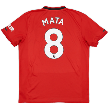 2019-20 Manchester United Home Shirt Mata #8 - 6/10 - (L)