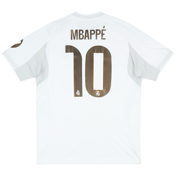 2025-26 Real Madrid Home Shirt Mbappe #10