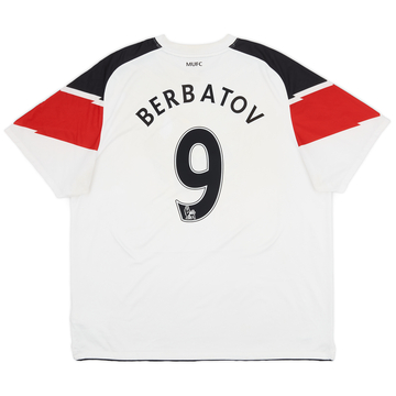 2010-12 Manchester United Away Shirt Berbatov #9 - 5/10 - (XXL)