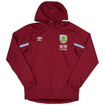 2019-20 Burnley Umbro Hooded Rain Jacket - 7/10 - (S)