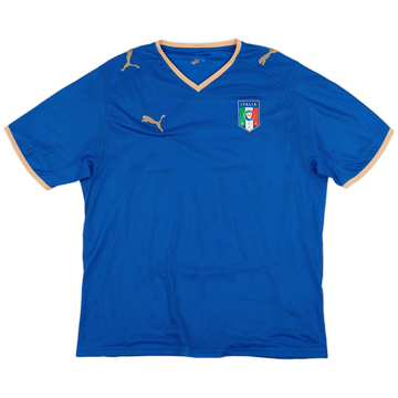 2007-08 Italy Home Shirt - 7/10 - (XL)