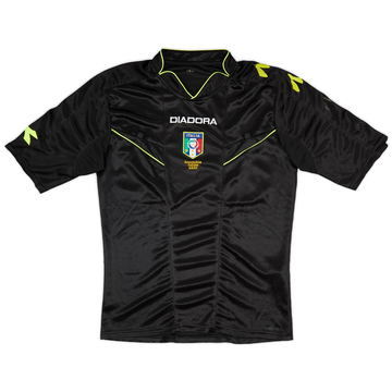 2013-14 Italy Diadora Referee Shirt - 6/10 - (M)