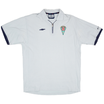 2004-05 Cordoba Umbro 1/4 Zip Polo Shirt - 8/10 - (L)