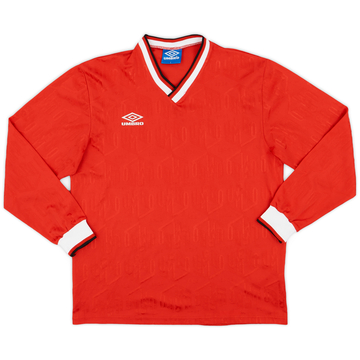 1990s Umbro Template L/S Shirt - 9/10 - (L)