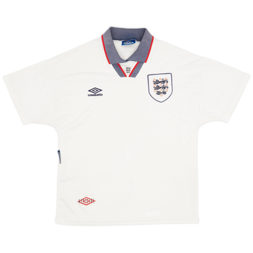 1993-95 England Home Shirt - 6/10 - (M)