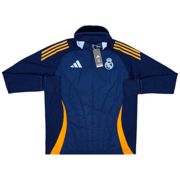2024-25 Real Madrid adidas 1/4 Zip Training Winter Top