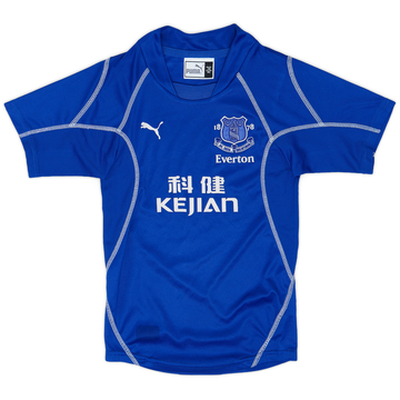 2002-03 Everton Home Shirt - 9/10 - (5 Years)