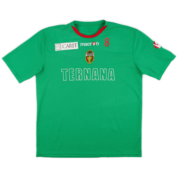 2005-06 Ternana Macron Player Issue Training Shirt #8 - 5/10 - (XL)