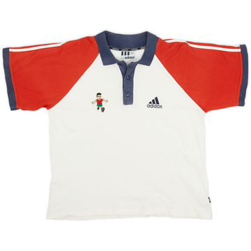 1990s adidas Portugal Polo Shirt - 8/10 - (L)