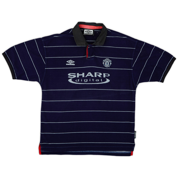 1999-00 Manchester United Away Shirt - 9/10 - (L.Boys)