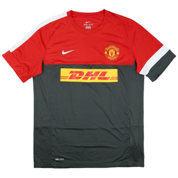 2012-13 Manchester United Nike Training Shirt - 8/10 - (XL)
