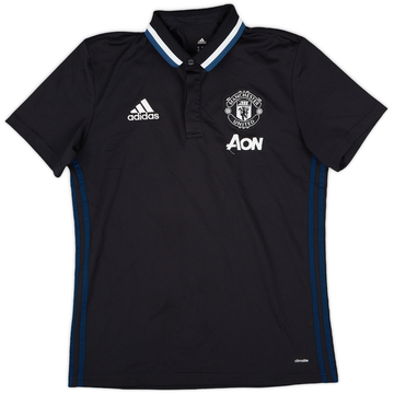 2016-17 Manchester United adidas Polo Shirt - 9/10 - (M)