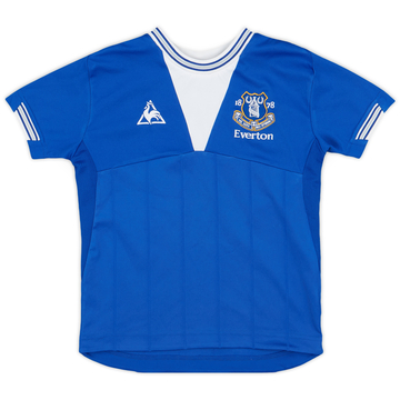 2009-10 Everton Home Shirt - 8/10 - (S.Boys)