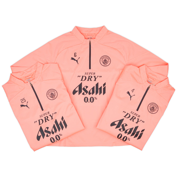 2023-24 Manchester City Player Issue 1/4 Zip Rain Top #