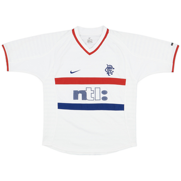 2000-01 Rangers Away Shirt - 6/10 - (XL.Boys)