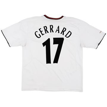 2003-04 Liverpool Away Shirt Gerrard #17 - 6/10 - (L)