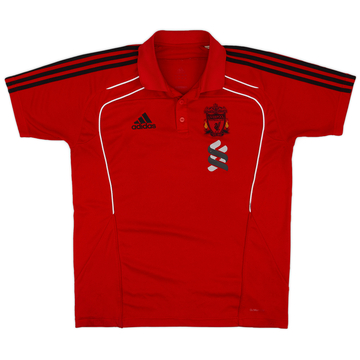 2010-11 Liverpool adidas Polo Shirt - 8/10 - (M)