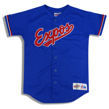 1999-02 Montreal Expos Majestic Diamond Collection Jersey (Alternate) Y