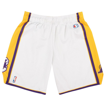 2002-05 LA Lakers Champion Shorts (Alternate) M