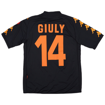 2008-09 Roma Third Shirt Giuly #14 - 7/10 - (S)