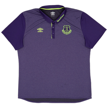 2018-19 Everton Umbro Polo Shirt - 9/10 - (3XL)
