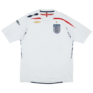 2007-09 England Home Shirt - 5/10 - (L)