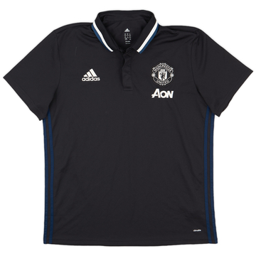 2016-17 Manchester United adidas Polo Shirt - 10/10 - (XL)