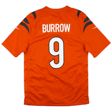 2021-24 Cincinnati Bengals Burrow #9 Nike Game Alternate Jersey (S)