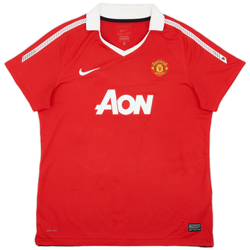2010-11 Manchester United Home Shirt - 8/10 - (Women's L)