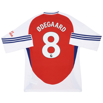 2024-25 Arsenal Home L/S Shirt Odegaard #8