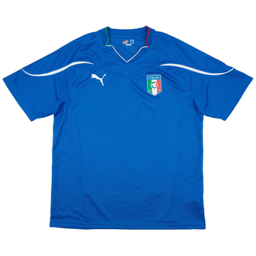 2010-12 Italy Basic Home Shirt - 9/10 - (XL)