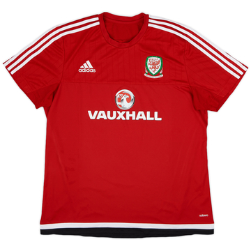 2015-16 Wales adidas Training Shirt - 7/10 - (XL)