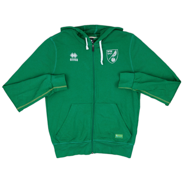 2013-14 Norwich Errea Hooded Track Jacket - 5/10 - (L)