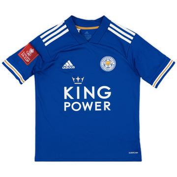 2020-21 Leicester Home Shirt - 9/10 - (L.Boys)
