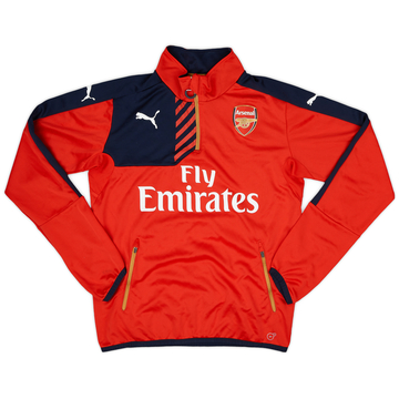 2015-16 Arsenal Puma 1/4 Zip Drill Top - 9/10 - (M)