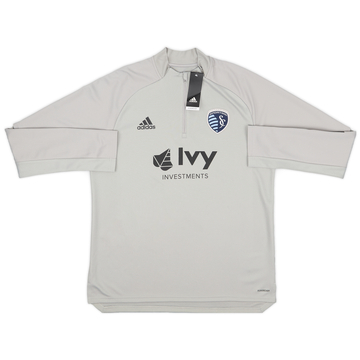 2020 Sporting Kansas City adidas 1/4 Zip Training Top