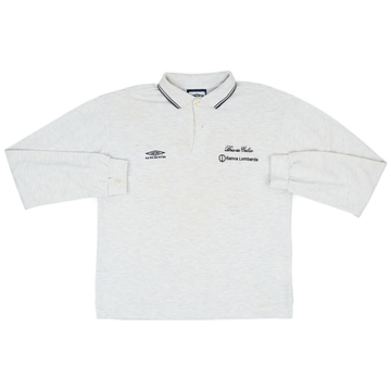 2002-03 Brescia Umbro Polo L/S Shirt - 6/10 - (M)