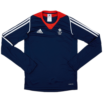 2012 Team GB Olympic adidas Training L/S Shirt - 10/10 - (S)