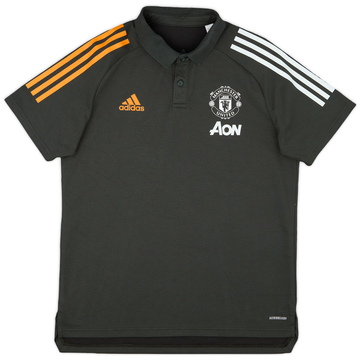 2020-21 Manchester United adidas Polo Shirt - 8/10 - (M)