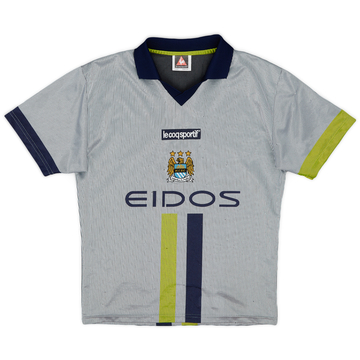 2000-02 Manchester City Away Shirt - 8/10 - (6-7 Years)