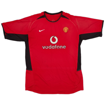 2002-04 Manchester United Home Shirt - 5/10 - (XL.Boys)