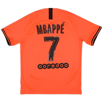 2019-20 Paris Saint-Germain Away Shirt Mbappe #7 - 7/10 - (M)