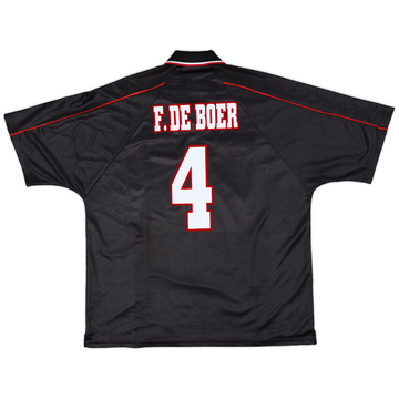 1998-99 Ajax Away Shirt F.De Boer #4 - 9/10 - (XXL)