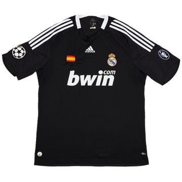 2008-09 Real Madrid CL Third Shirt - 8/10 - (XL)